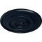 Ekena Millwork Dylar Ceiling Medallion (Fits Canopies up to 6 1/4"), Hand-Painted Midnight Dream, 30"OD x 2 1/4"P CM30DYMDF - alternate 2